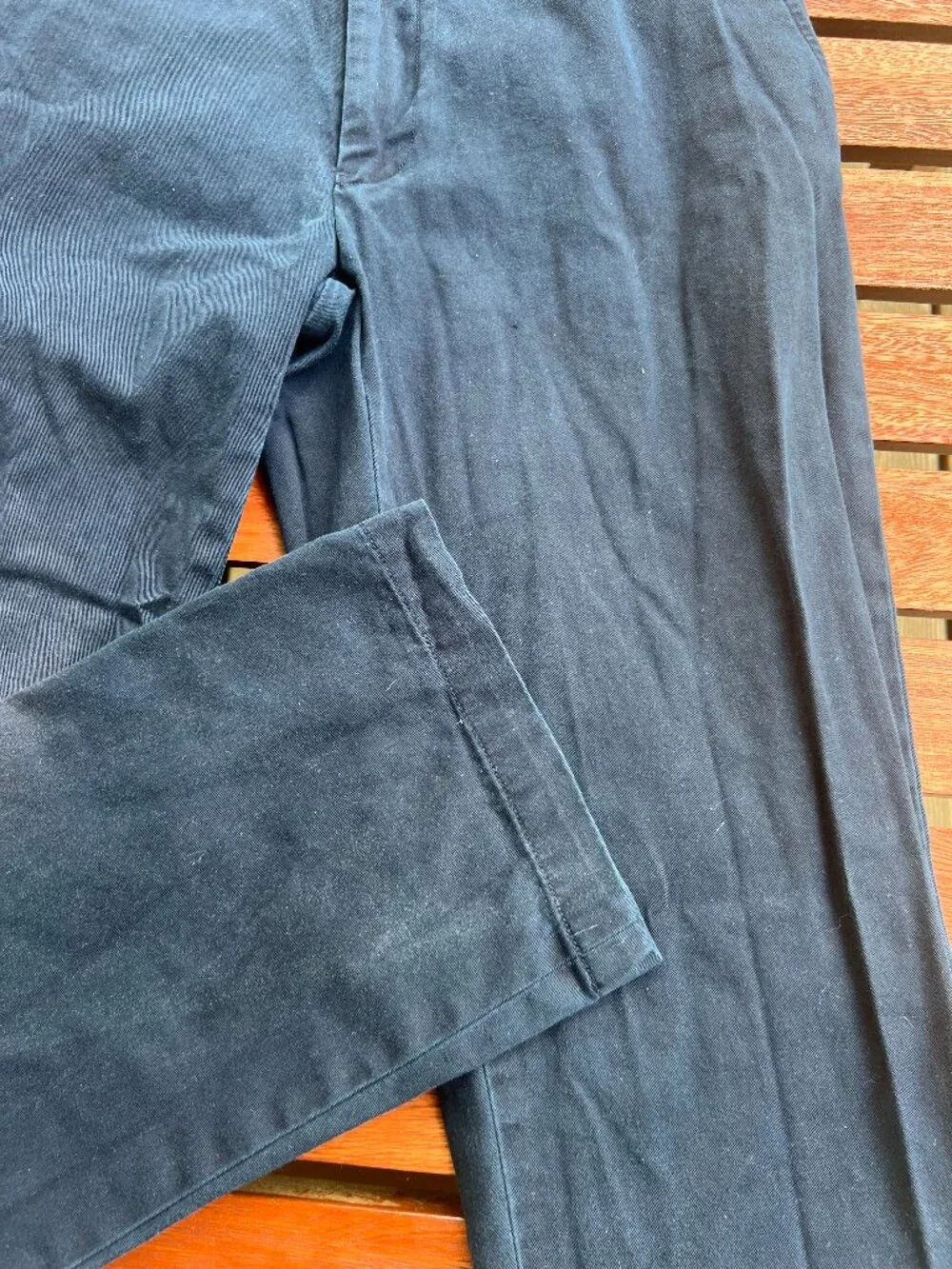 Polo Ralph Lauren navy khaki pants mens 32 x 32 cotton preppy